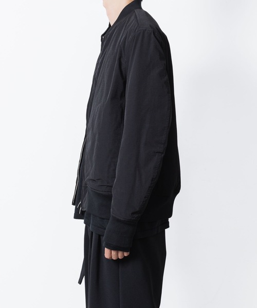ATTACHMENT(アタッチメント)の「CO/NY ウェザークロス MA-1 / CO/NY WEATHER CLOTH MA-1(MA-1・メンズ・ブラック/カーキ系・1/3/2)」の10枚目の写真
