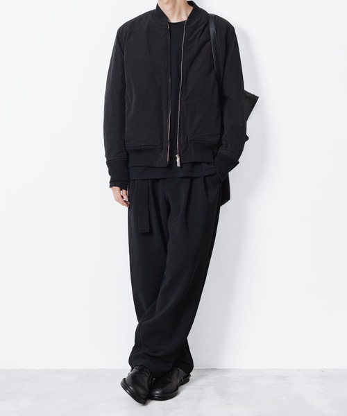 ATTACHMENT(アタッチメント)の「CO/NY ウェザークロス MA-1 / CO/NY WEATHER CLOTH MA-1(MA-1・メンズ・ブラック/カーキ系・1/3/2)」の17枚目の写真