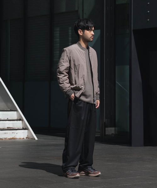 ATTACHMENT(アタッチメント)の「CO/NY ウェザークロス MA-1 / CO/NY WEATHER CLOTH MA-1(MA-1・メンズ・ブラック/カーキ系・1/3/2)」の22枚目の写真