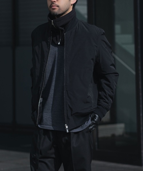 ATTACHMENT(アタッチメント)の「CO/NY ウェザークロス MA-1 / CO/NY WEATHER CLOTH MA-1(MA-1・メンズ・ブラック/カーキ系・1/3/2)」の18枚目の写真