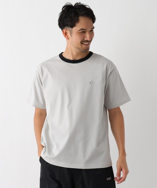 波モチーフ ニットTシャツ セール】ボーダーSS Tシャツ（Tシャツ/カットソー）｜FOUND GOOD