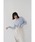 Knuth Marf�i�N�k�[�X�}�[�t�j�́uballoon sleeve jacquard tops�i���̑��g�b�v�X�j�v�b���C�g�O���[