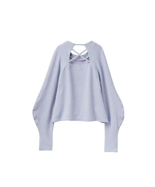 balloon sleeve jacquard tops（その他トップス）｜Knuth Marf