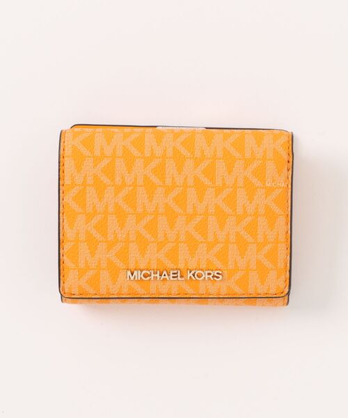 新品 マイケルコース MICHEAL KORS 財布 シグネチャー オレンジ