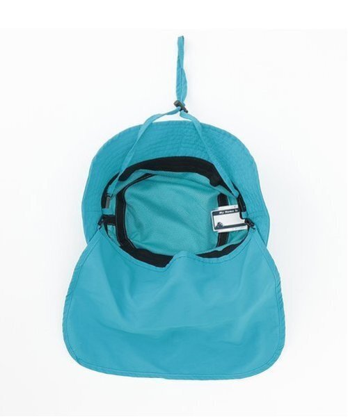 XLARGE KIDS（エクストララージキッズ）の「サンシェードハット（キャップ・キッズ・ブルー/ブラック/ブラウン・S(48-52cm)/52-56cm）」の12枚目の写真