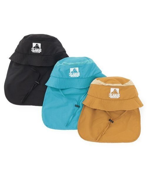 XLARGE KIDS（エクストララージキッズ）の「サンシェードハット（キャップ・キッズ・ブルー/ブラック/ブラウン・S(48-52cm)/52-56cm）」の13枚目の写真