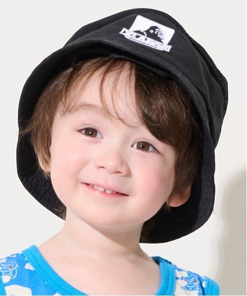 XLARGE KIDS（エクストララージキッズ）の「サンシェードハット（キャップ・キッズ・ブルー/ブラック/ブラウン・S(48-52cm)/52-56cm）」の17枚目の写真