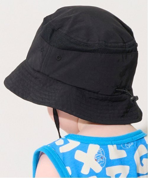 XLARGE KIDS（エクストララージキッズ）の「サンシェードハット（キャップ・キッズ・ブルー/ブラック/ブラウン・S(48-52cm)/52-56cm）」の18枚目の写真