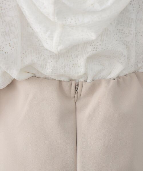 kivi（キヴィ）の「sheer combi sk（スカート・レディース・オフホワイト/ブラック/ベージュ・FREE）」の14枚目の写真