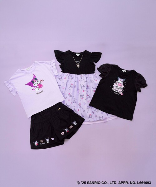 ANY(エニィ)の「【any FAM ×サンリオキャラクターズ】ミラクルスパンコール Tシャツ(Tシャツ/カットソー・キッズ・ライラック系/ホワイト系/ライトグリーン系/ライトイエロー系・120/110/100/130)」の20枚目の写真