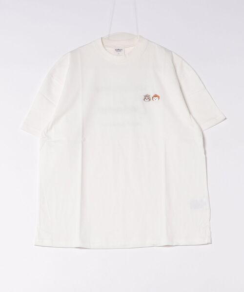BABYDOLL(ベビードール)の「ハイキュー!!アニマル刺繍Tシャツ 0837A(Tシャツ/カットソー・メンズ・ホワイト/ブラック/チャコールグレー/ホワイト系その他2/ホワイト系その他3/ブラック系その他/ホワイト系その他/ブラック系その他2・M/L)」の3枚目の写真