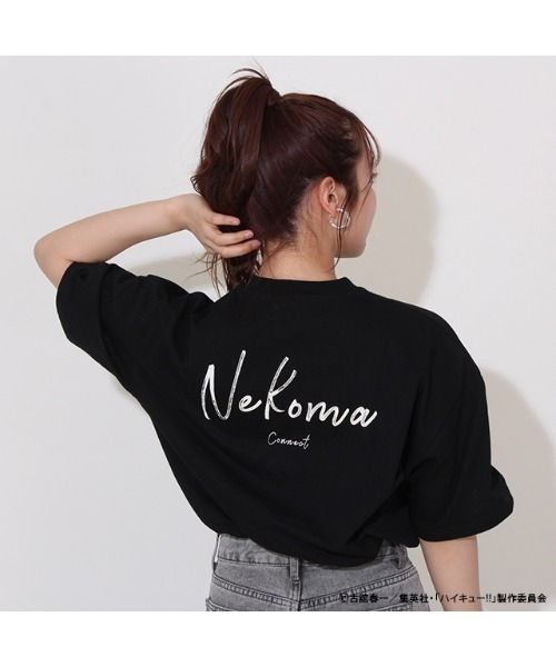 BABYDOLL(ベビードール)の「ハイキュー!!アニマル刺繍Tシャツ 0837A(Tシャツ/カットソー・メンズ・ホワイト/ブラック/チャコールグレー/ホワイト系その他2/ホワイト系その他3/ブラック系その他/ホワイト系その他/ブラック系その他2・M/L)」の5枚目の写真