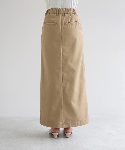 ■美品　DeuxiemeClasse✕CHINO　タイトスカート　ゴム　スリット □美品 DeuxiemeClasse✕CHINO タイトスカート ゴム スリット