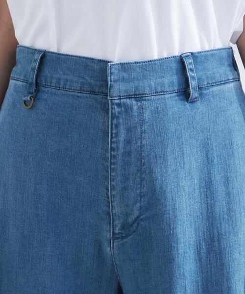 grove（グローブ）の「◆【きれい見え】ストレッチデニムワイドパンツ（デニムパンツ・レディース・ブルー系その他/ネイビー・02/03/01/05/04）」の14枚目の写真