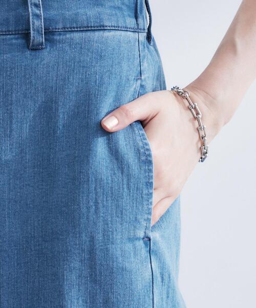 grove（グローブ）の「◆【きれい見え】ストレッチデニムワイドパンツ（デニムパンツ・レディース・ブルー系その他/ネイビー・02/03/01/05/04）」の15枚目の写真