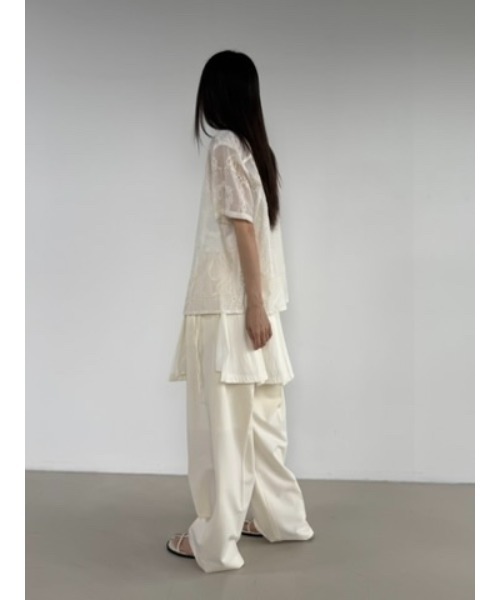 Didot.showroom(ディドット ショールーム)の「ヴィンテージ刺繍レーヨンシャツ(シャツ/ブラウス・レディース・ブラック/アイボリー・FREE)」の12枚目の写真