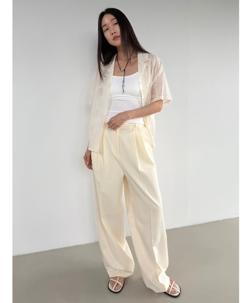 Didot.showroom(ディドット ショールーム)の「ヴィンテージ刺繍レーヨンシャツ(シャツ/ブラウス・レディース・ブラック/アイボリー・FREE)」の19枚目の写真