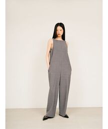 チェック」に該当するオールインワン・サロペットファッション