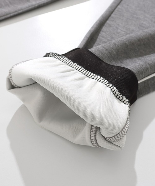 KRIFF MAYER Kid's Collection（クリフメイヤーキッズコレクション）の「【セットアップ対応可】パイピングトラックパンツ（スウェットパンツ・キッズ・グレー/ネイビー/グリーン/ブラック・130/120/170/160/150/140）」の14枚目の写真