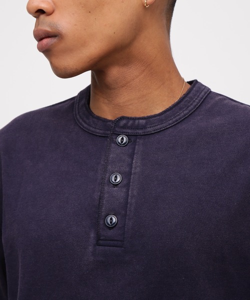 AVIREX（アヴィレックス）の「《SOUVENIR COLLECTION》SUKA HENRYNECK T-SHIRT "EAGLE" / スカ ヘンリーネック 半袖Tシャツ "イーグル" / AVIREX / アヴィレックス（Tシャツ/カットソー・メンズ・オフホワイト/ネイビー・XX-LARGE/X-LARGE/LARGE/MEDIUM）」の12枚目の写真