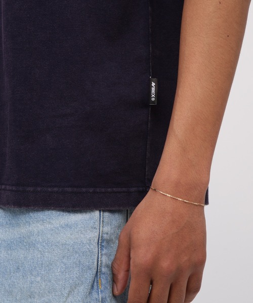 AVIREX（アヴィレックス）の「《SOUVENIR COLLECTION》SUKA HENRYNECK T-SHIRT "EAGLE" / スカ ヘンリーネック 半袖Tシャツ "イーグル" / AVIREX / アヴィレックス（Tシャツ/カットソー・メンズ・オフホワイト/ネイビー・XX-LARGE/X-LARGE/LARGE/MEDIUM）」の14枚目の写真