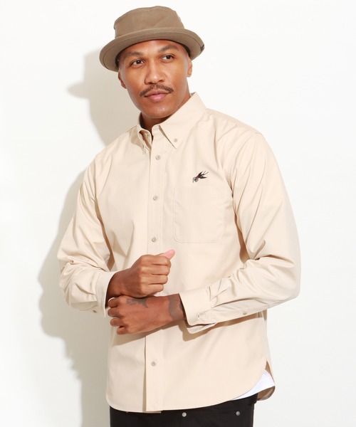 ROTAR(ローター)の「TC Weather BD Shirt(シャツ/ブラウス・メンズ・ベージュ/ブラック/オフホワイト・X-LARGE/LARGE/MEDIUM)」の5枚目の写真