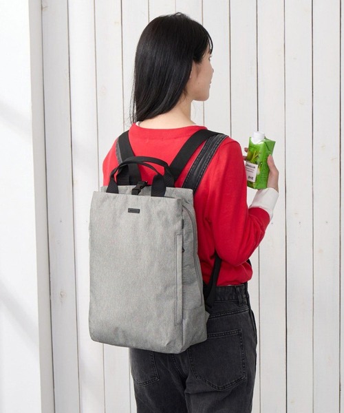 ROOTOTE(ルートート)の「ルートート / SN.セオルー.ライトウォーターリペレント-G(バックパック/リュック・レディース・グレー/バイオレット/ブラック/タン/ネイビー・FREE)」の1枚目の写真