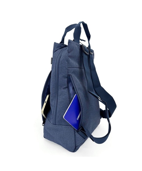 ROOTOTE(ルートート)の「ルートート / SN.セオルー.ライトウォーターリペレント-G(バックパック/リュック・レディース・グレー/バイオレット/ブラック/タン/ネイビー・FREE)」の14枚目の写真