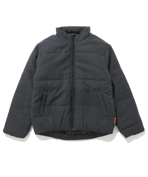 KRIFF MAYER Kid's Collection（クリフメイヤーキッズコレクション）の「起毛タフタスタンドジャケット（その他アウター・キッズ・ブラック/ベージュ/マスタード/セージグリーン・150/140/130/120/170/160）」の2枚目の写真