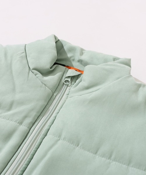 KRIFF MAYER Kid's Collection（クリフメイヤーキッズコレクション）の「起毛タフタスタンドジャケット（その他アウター・キッズ・ブラック/ベージュ/マスタード/セージグリーン・150/140/130/120/170/160）」の14枚目の写真