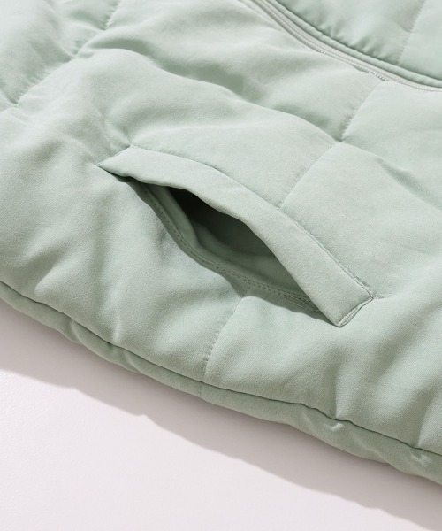 KRIFF MAYER Kid's Collection（クリフメイヤーキッズコレクション）の「起毛タフタスタンドジャケット（その他アウター・キッズ・ブラック/ベージュ/マスタード/セージグリーン・150/140/130/120/170/160）」の13枚目の写真