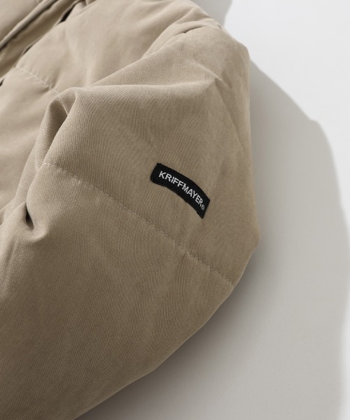 KRIFF MAYER Kid's Collection（クリフメイヤーキッズコレクション）の「起毛タフタスタンドジャケット（その他アウター・キッズ・ブラック/ベージュ/マスタード/セージグリーン・150/140/130/120/170/160）」の20枚目の写真