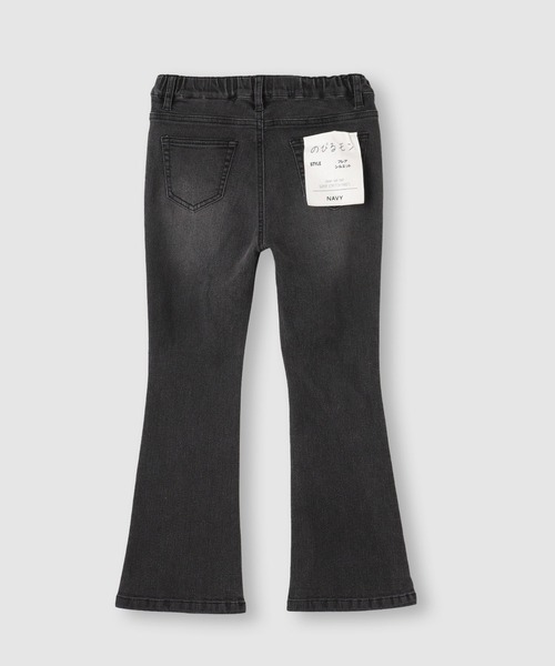 NAVY(ネイビー)の「NAVY のびるモン ストレッチフレアギャザーパンツ(デニムパンツ・キッズ・ブラック系その他/ブラック/ライトブルー/ブルー・150/140/130/120/160)」の8枚目の写真
