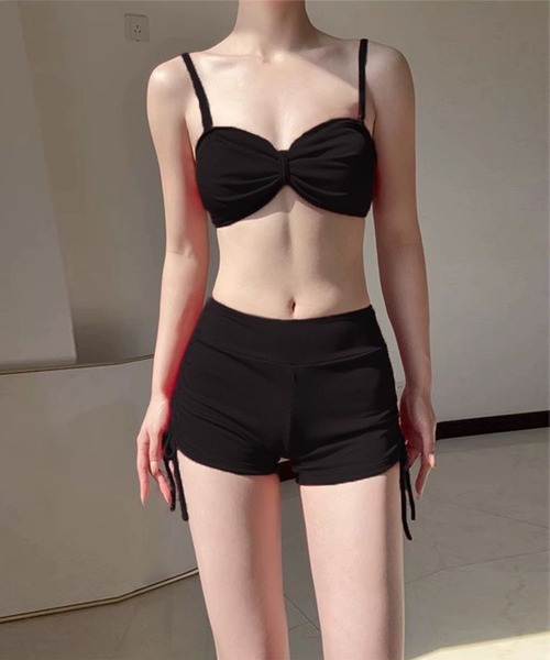 (トモカ)aerma boutique 水着　3点セット トモカ)aerma boutique 水着 3点セット Amazon.co.jp