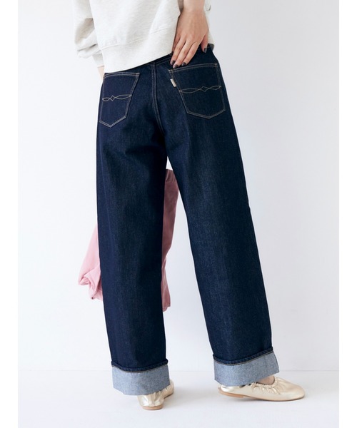 セール】【WEB限定】ロールアップカーブデニム（デニムパンツ