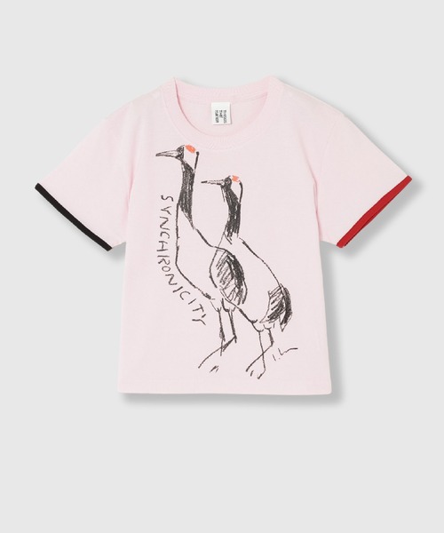 THINGS THAT MATTER(シングス ザット マター)の「LEE IZUMIDA × CROPPED T-SHIRT / リーイズミダクロップドTシャツ(Tシャツ/カットソー・レディース・イエロー/ピンク/サックスブルー/ホワイト・FREE)」の22枚目の写真