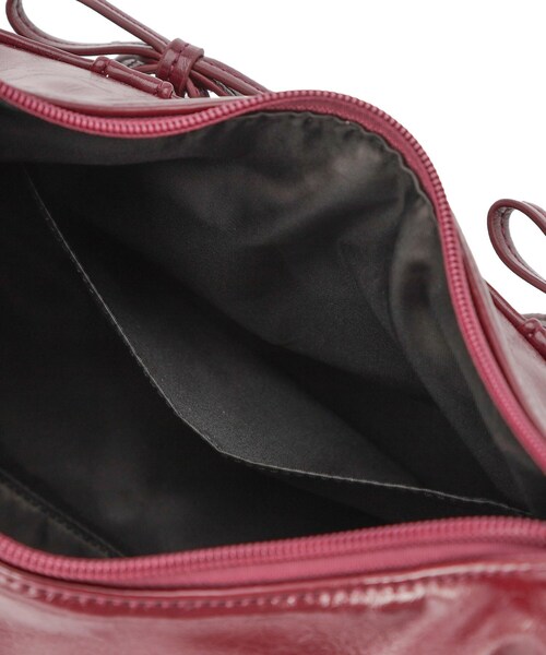 ESPERANZA(エスペランサ)の「ポケットリボン2WAYバッグ(ショルダーバッグ・レディース・シルバー/ブラック/レッド系1・FREE)」の14枚目の写真