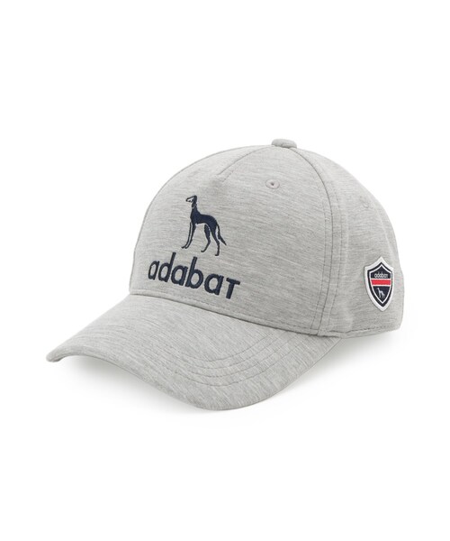 adabat(アダバット)の「【ADABAT NAVY】サルーキジャージキャップ(キャップ・レディース・グレー・00)」の2枚目の写真