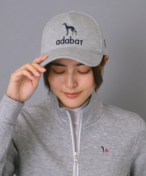 adabat(アダバット)の「【ADABAT NAVY】サルーキジャージキャップ(キャップ・レディース・グレー・00)」の9枚目の写真