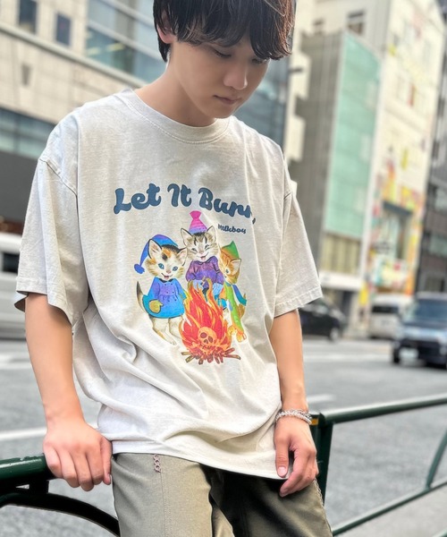 MILKBOY（ミルクボーイ）の「LET IT BURN Tシャツ（Tシャツ/カットソー・メンズ・B/C/A・M/L）」の2枚目の写真