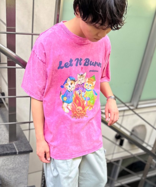 MILKBOY（ミルクボーイ）の「LET IT BURN Tシャツ（Tシャツ/カットソー・メンズ・B/C/A・M/L）」の3枚目の写真