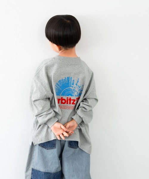 LOWRYS FARM（ローリーズファーム）の「アソートプリントロンＴ　 581751（Tシャツ/カットソー・キッズ・オフホワイト/ブラック/グレー/イエロー/ピンク・110cm/120cm/130cm/140cm/150cm）」の3枚目の写真