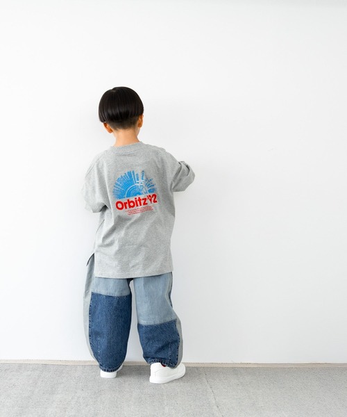 LOWRYS FARM（ローリーズファーム）の「アソートプリントロンＴ　 581751（Tシャツ/カットソー・キッズ・オフホワイト/ブラック/グレー/イエロー/ピンク・110cm/120cm/130cm/140cm/150cm）」の15枚目の写真