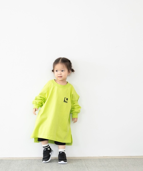 LOWRYS FARM（ローリーズファーム）の「アソートプリントロンＴ　 581751（Tシャツ/カットソー・キッズ・オフホワイト/ブラック/グレー/イエロー/ピンク・110cm/120cm/130cm/140cm/150cm）」の19枚目の写真