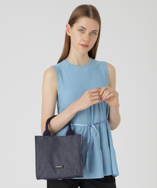 スクエアミニトート（トートバッグ）｜BLUE LABEL CRESTBRIDGE（ブルー