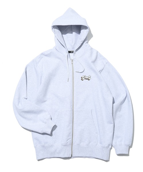 SILAS(サイラス)の「RETRO ZIP HOODIE(パーカー・メンズ・アッシュ/ブラウン/ブラック・XL/L/M)」の8枚目の写真