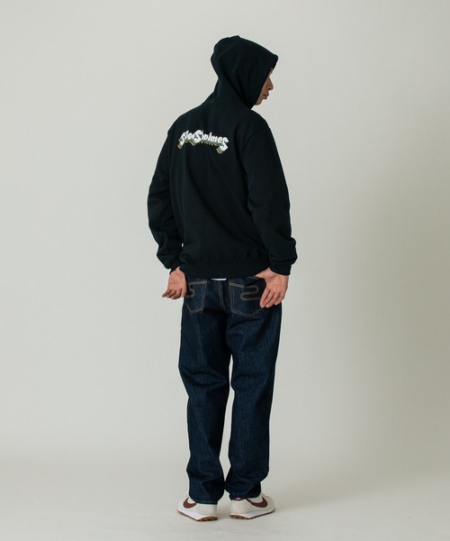SILAS(サイラス)の「RETRO ZIP HOODIE(パーカー・メンズ・アッシュ/ブラウン/ブラック・XL/L/M)」の17枚目の写真