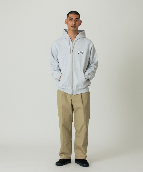 SILAS(サイラス)の「RETRO ZIP HOODIE(パーカー・メンズ・アッシュ/ブラウン/ブラック・XL/L/M)」の21枚目の写真