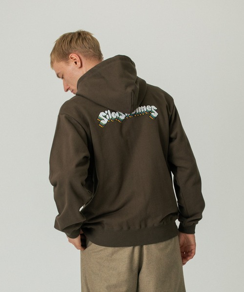 SILAS(サイラス)の「RETRO ZIP HOODIE(パーカー・メンズ・アッシュ/ブラウン/ブラック・XL/L/M)」の4枚目の写真