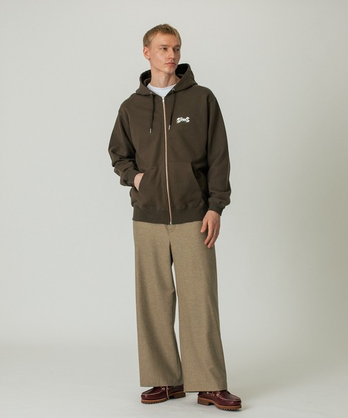 SILAS(サイラス)の「RETRO ZIP HOODIE(パーカー・メンズ・アッシュ/ブラウン/ブラック・XL/L/M)」の19枚目の写真